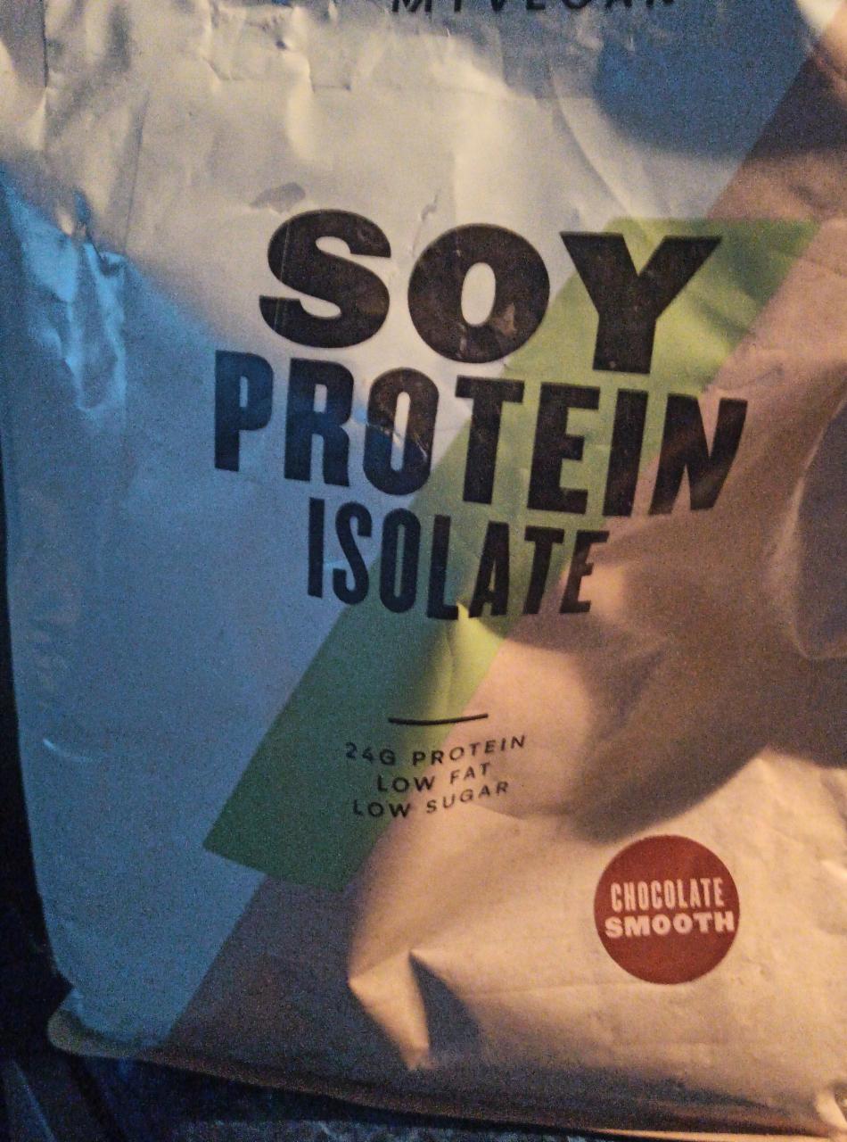 Фото - Соевый протеин Soy Protein Isolate Chocolate smooth MyVegan