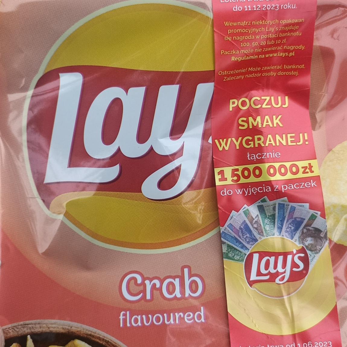 Фото - Crab Flavoured Potato Chips Lay's