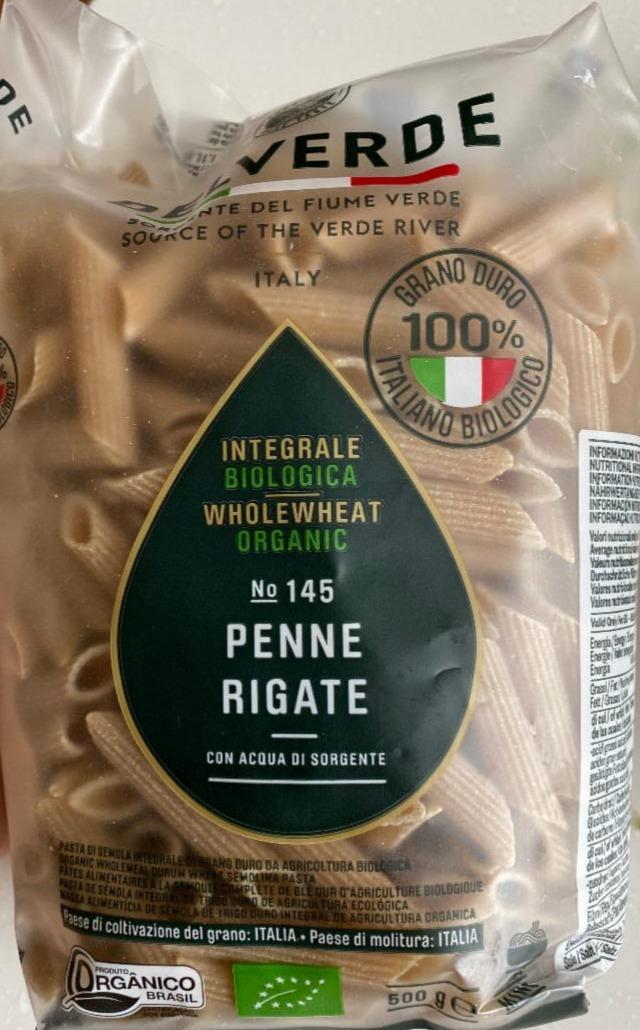 Фото - макароны Bio Penne Rigate n.145 Wholemeal Pasta Delverde