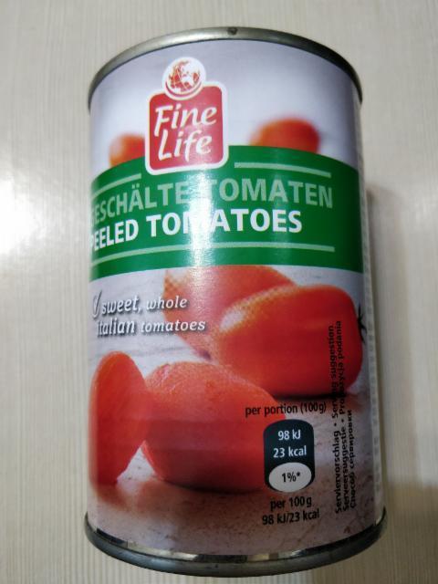 Фото - Peeled tomatoes Fine life