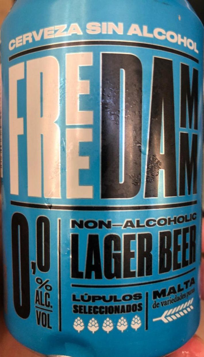 Фото - Пиво безалкогольное 0% Free Damm