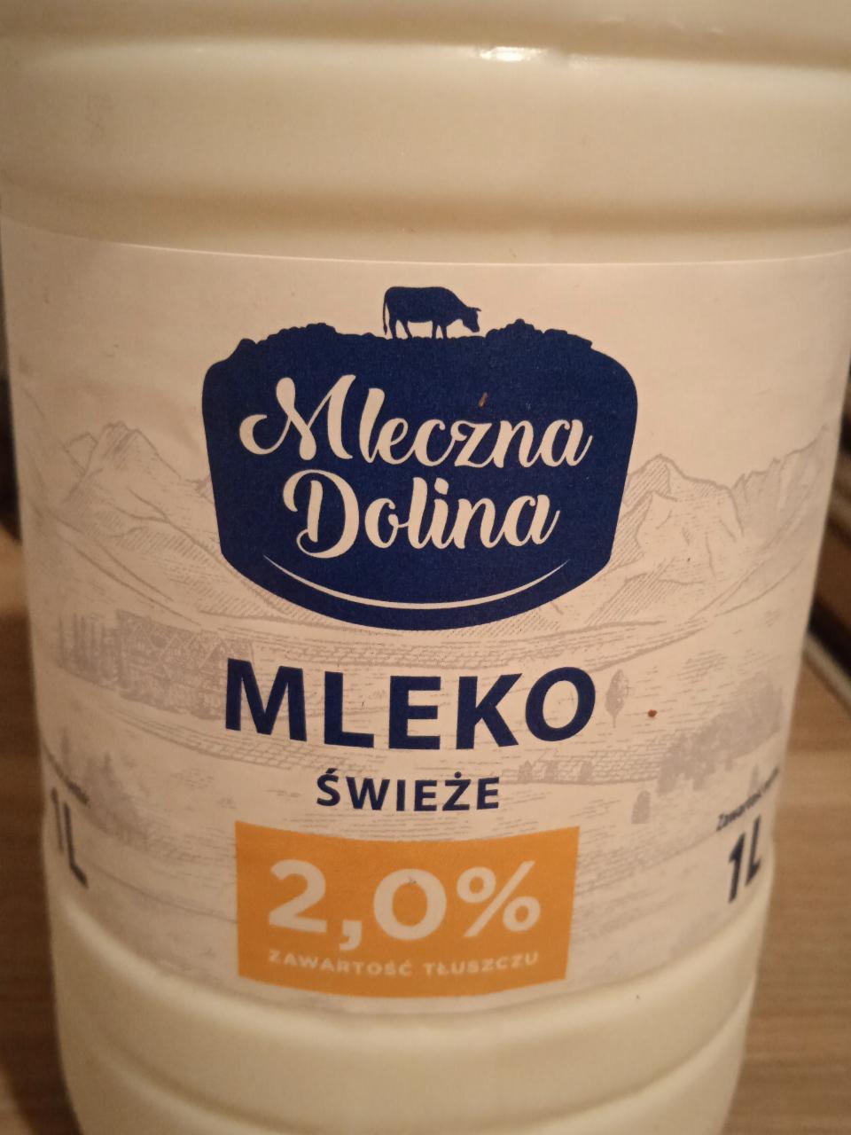 Фото - Молоко польское свежее 2% Mleczna Dolina