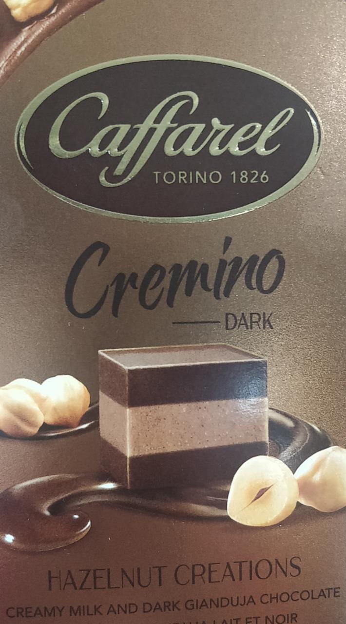 Фото - Конфеты Cremino Черный шоколад с фундуком Caffarel