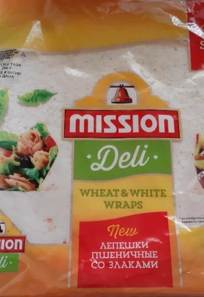 Фото - лепёшки пшеничные со злаками Deli new Mission