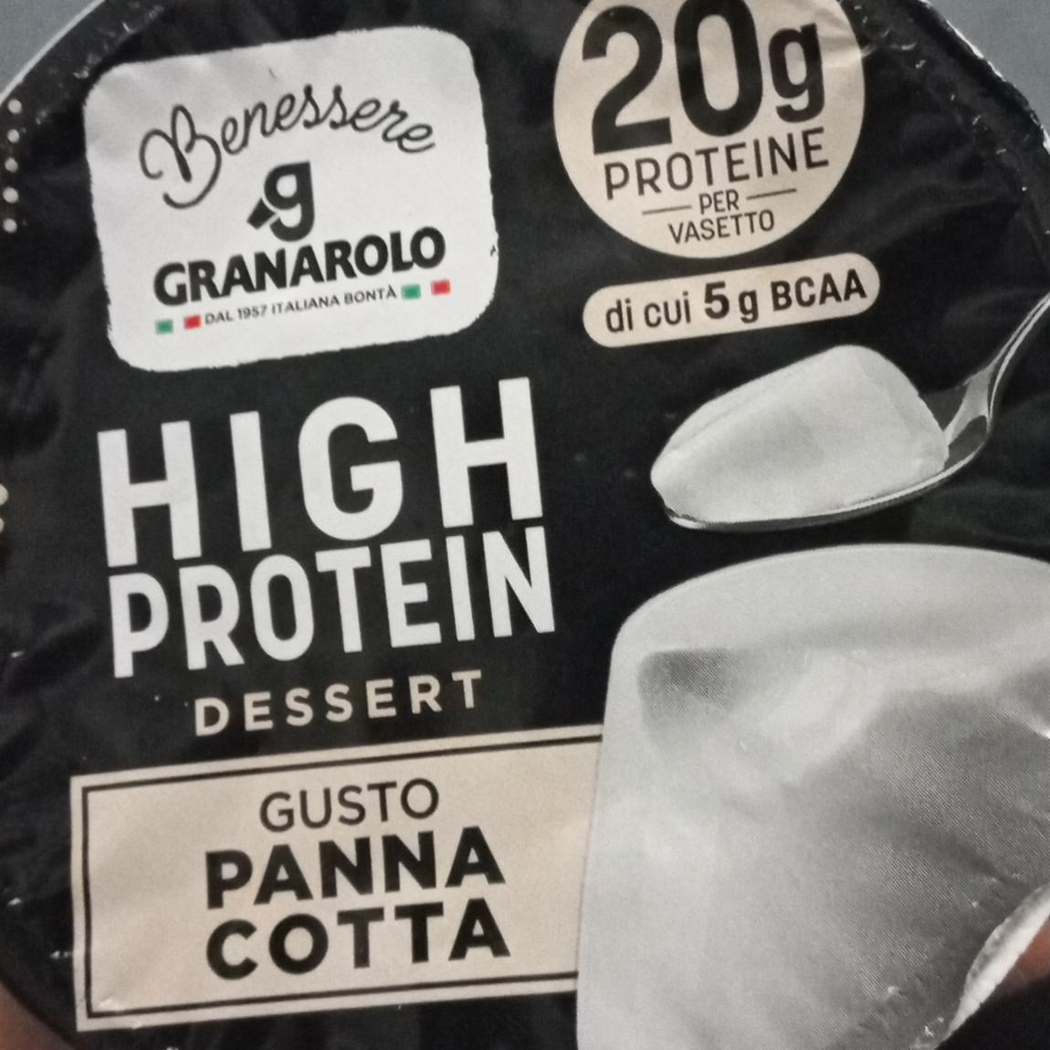 Фото - High Protein Dessert Gusto Panna Cotta Granarolo Benessere