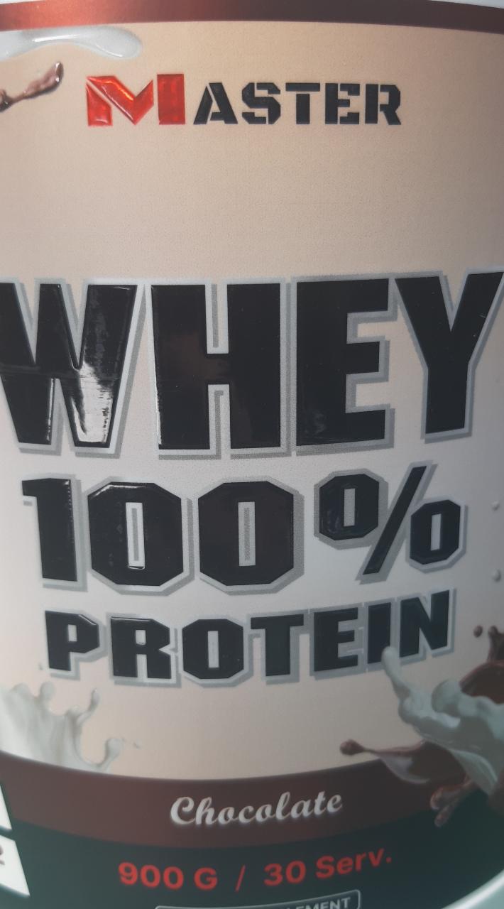 Фото - Протеин Whey 100% protein chocolate Master
