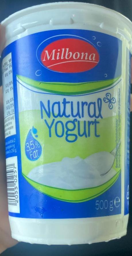 Фото - Natural Yogurt 3.5% Milbona