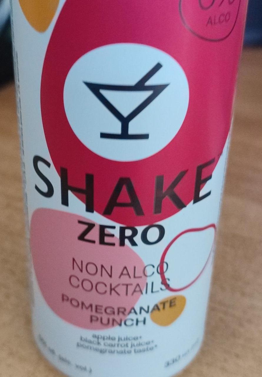 Фото - Напиток безалкогольный сокосодержащий сильногазированный Pomegranate Punch Zero Shake