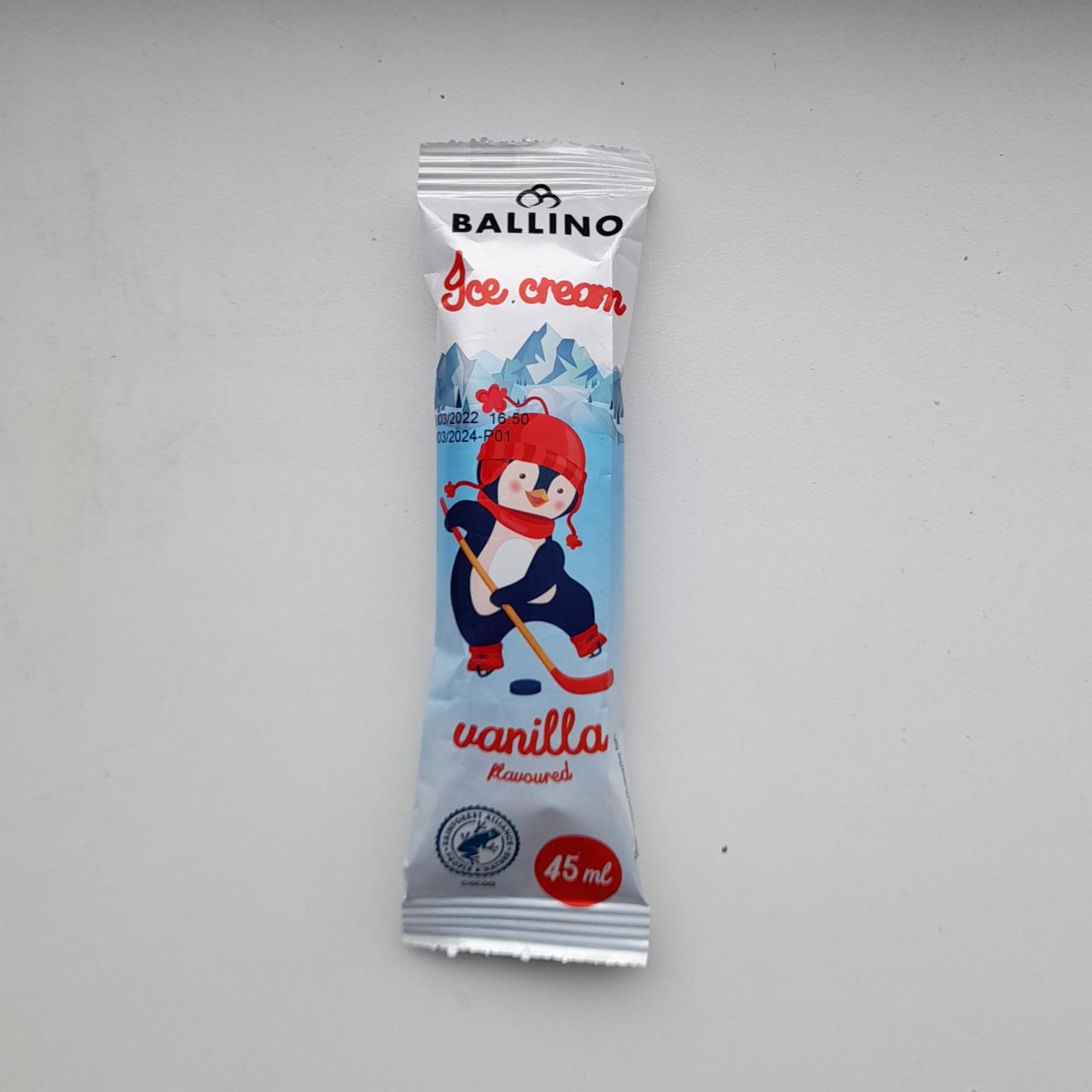 Фото - мороженое ванильное 45ml Ballino