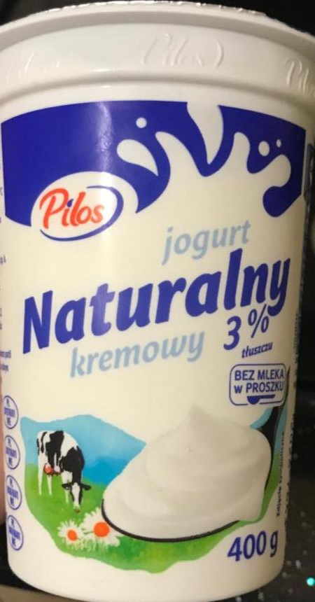 Фото - Йогурт натуральный сливочный 3% Pilos