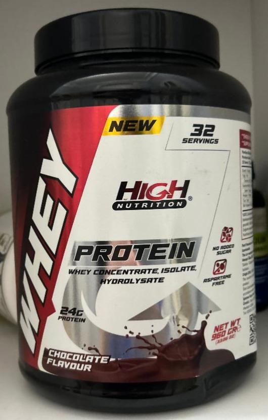Фото - Protein Whey chocolate flavour High nutrition