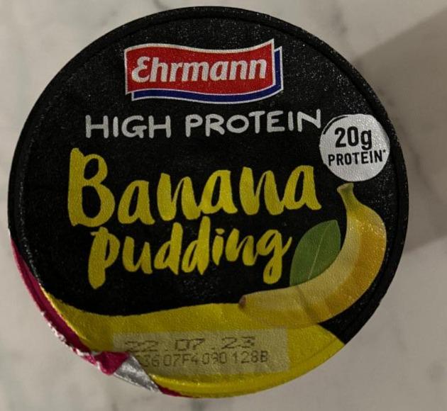 Фото - High Protein Banana pudding Ehrmann