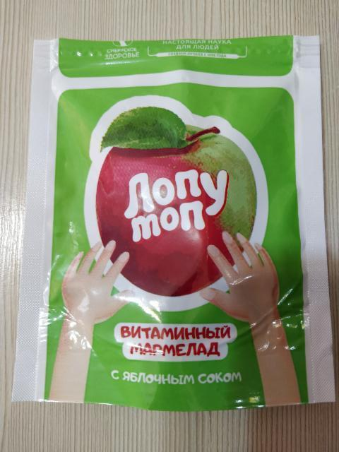 Фото - Лопутоп мармелад с яблочным соком