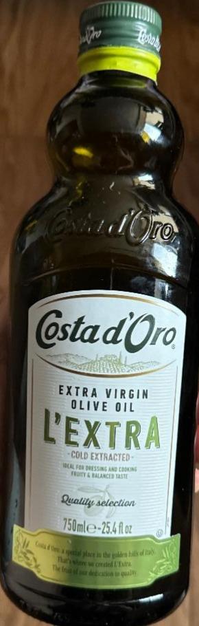 Фото - Масло оливковое первого прессования Costa d’Oro