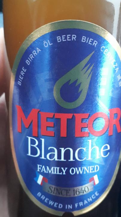 Фото - пиво Blanche 4.7% Meteor