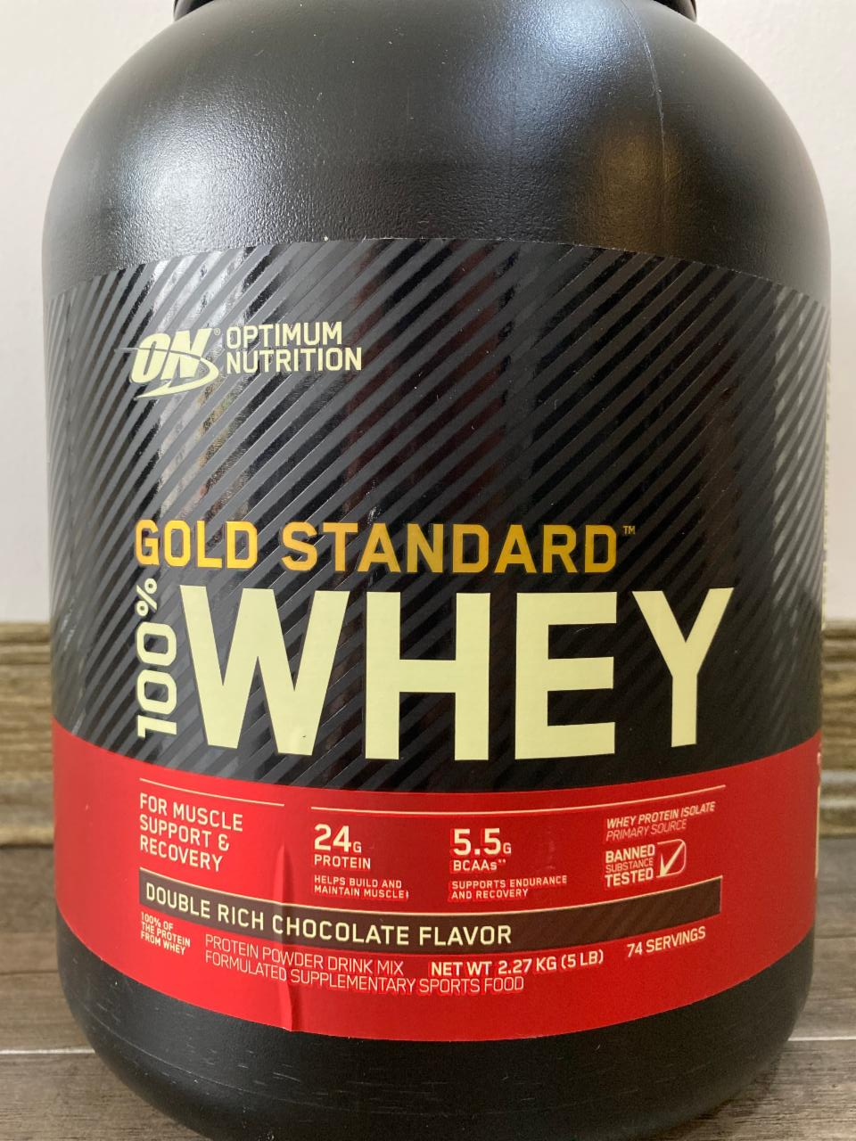 Фото - 100% Whey Gold Standard протеин двойной шоколад Optimum Nutrition