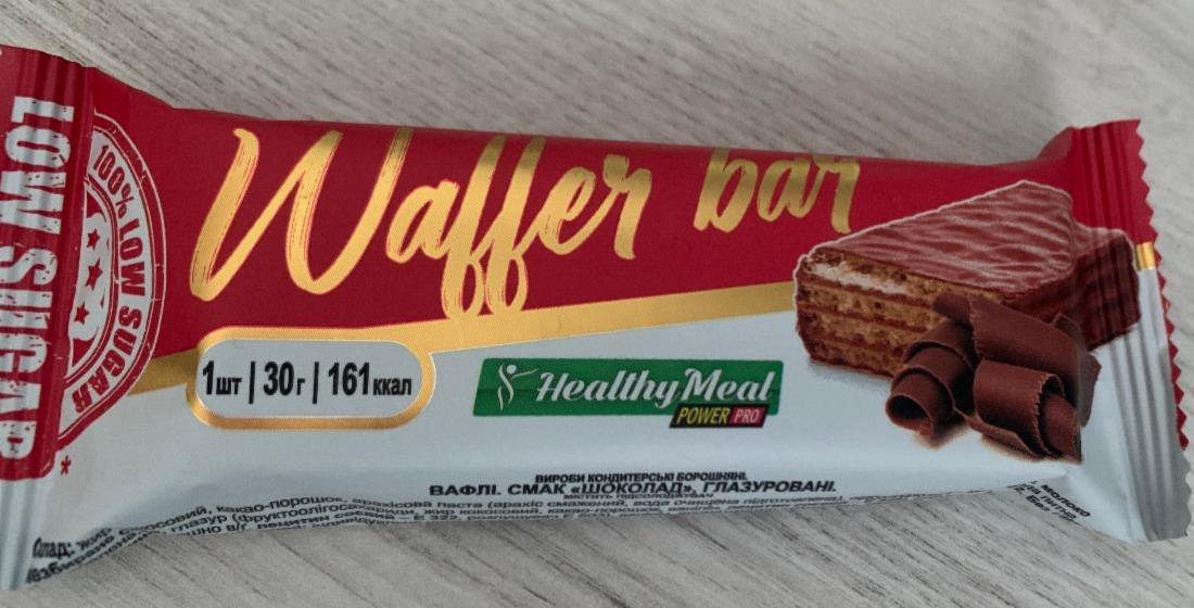Фото - Вафли протеиновые Wafler Bar со вкусом шоколада Power Pro