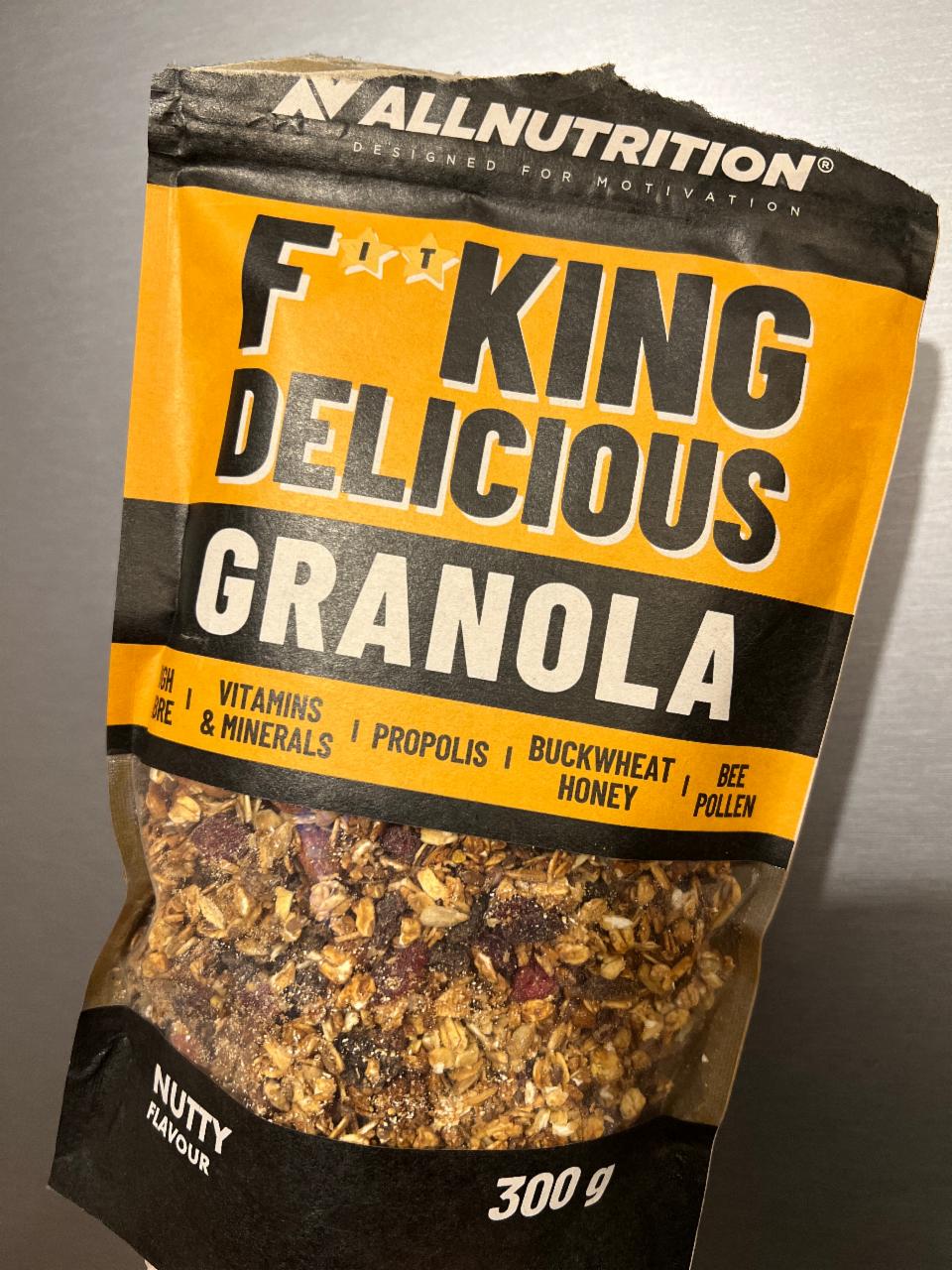 Фото - F**king Delicious Granola Nutty flavor Allnutrition