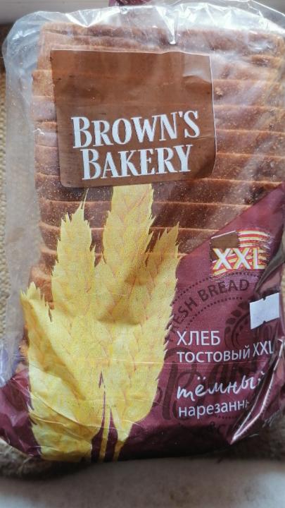 Фото - Хлеб тостовый тёмный XXL Brown's Bakery