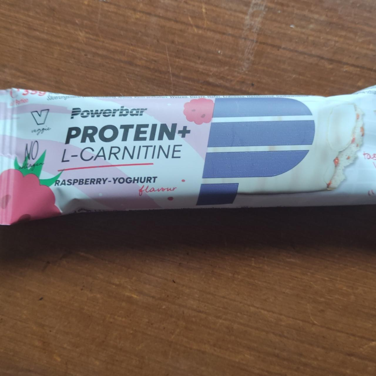 Фото - Powerbar Protein+L-Carnitine Raspberry-Yoghurt PowerBar