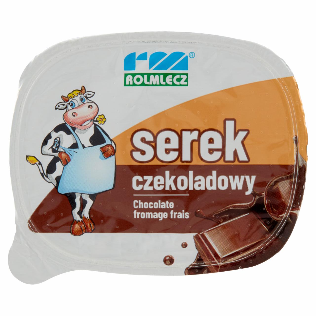 Фото - Сырок шоколадный serek czekoladowy Rolmlecz