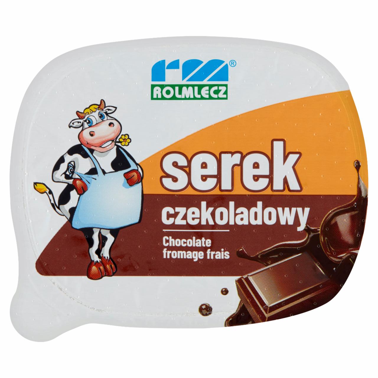 Фото - Сырок шоколадный serek czekoladowy Rolmlecz