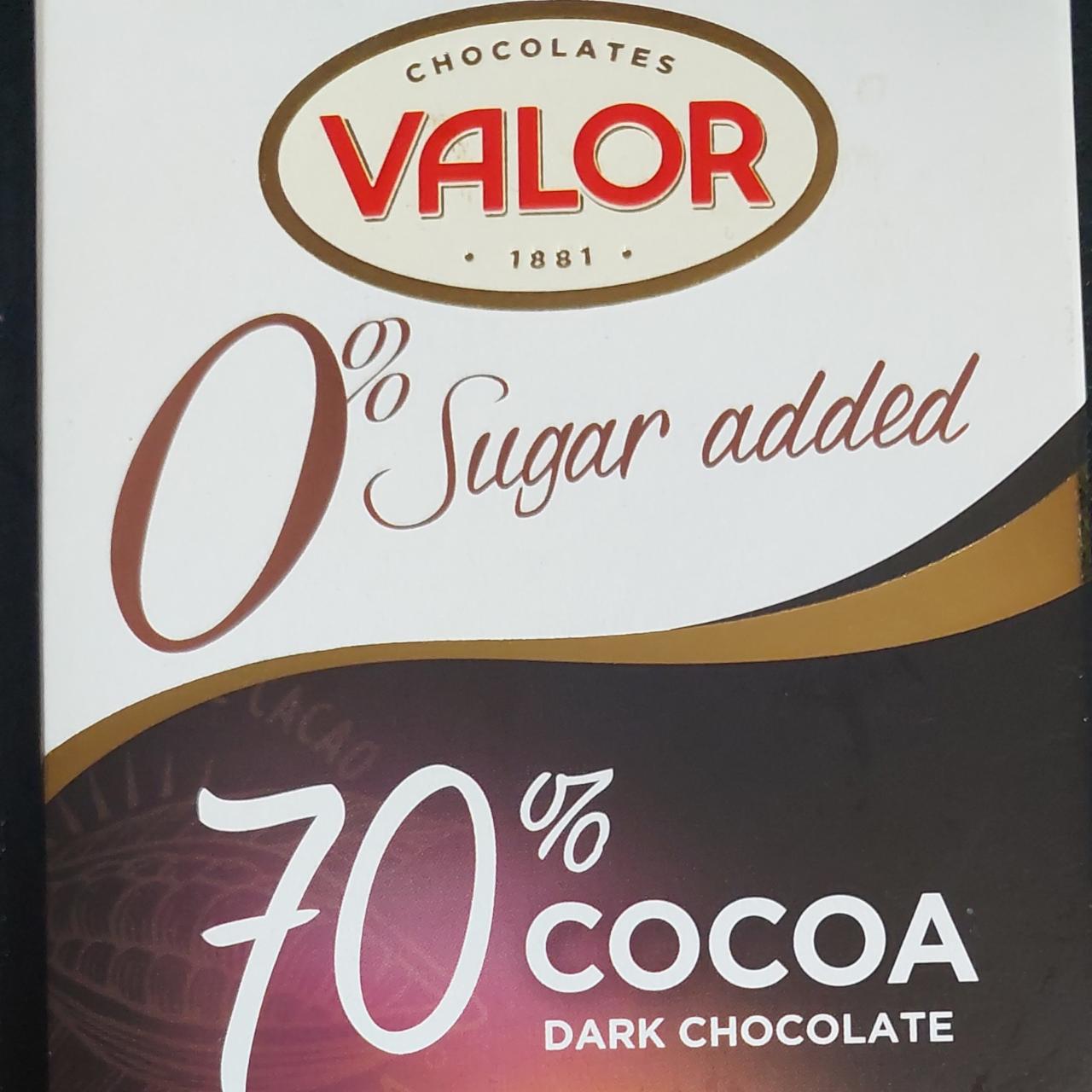 Фото - Шоколад 79% горький Valor