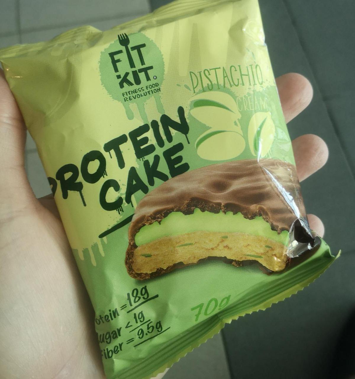 Фото - Protein Cake Pistachio Cream Fit Kit