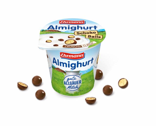 Фото - йогурт с шоколадными шариками Almighurt