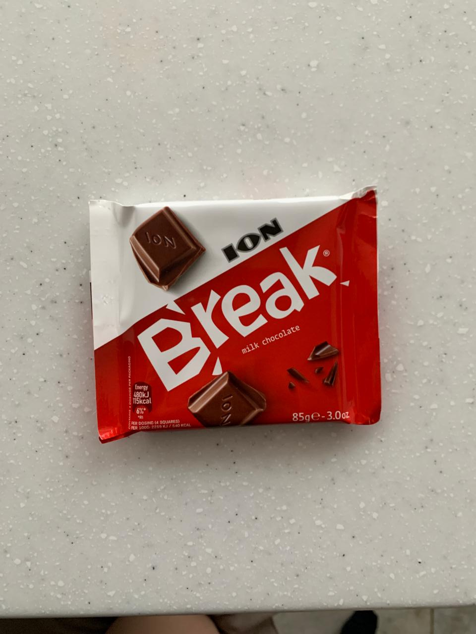 Фото - Шоколад молочный Break Ion