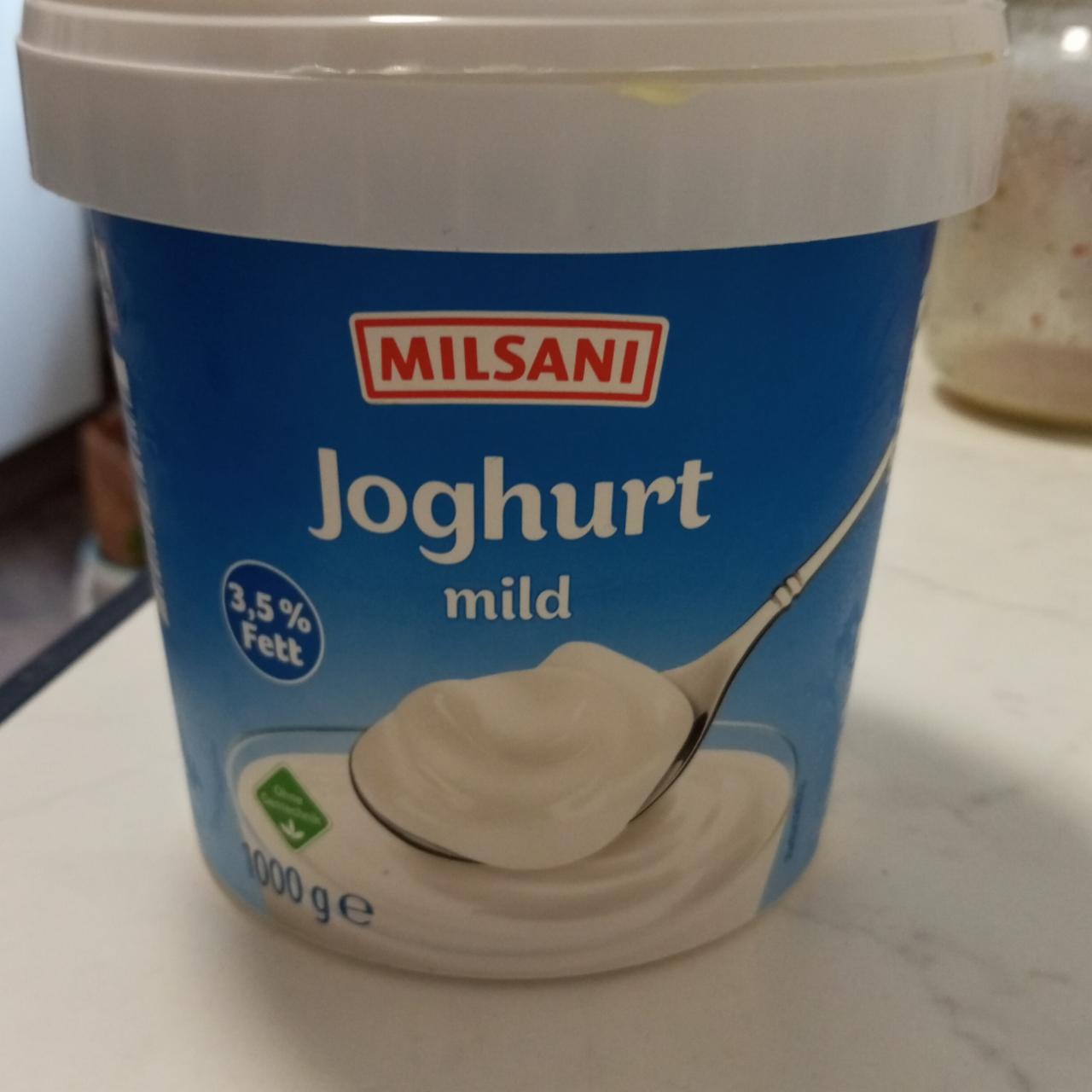 Фото - йогурт белый классический 3.5% fett Milsani