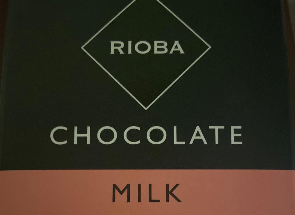 Фото - Шоколад молочный Бельгийский Rioba