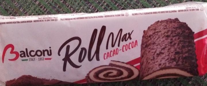 Фото - Sweet Roll Max cacao-cocoa Balconi