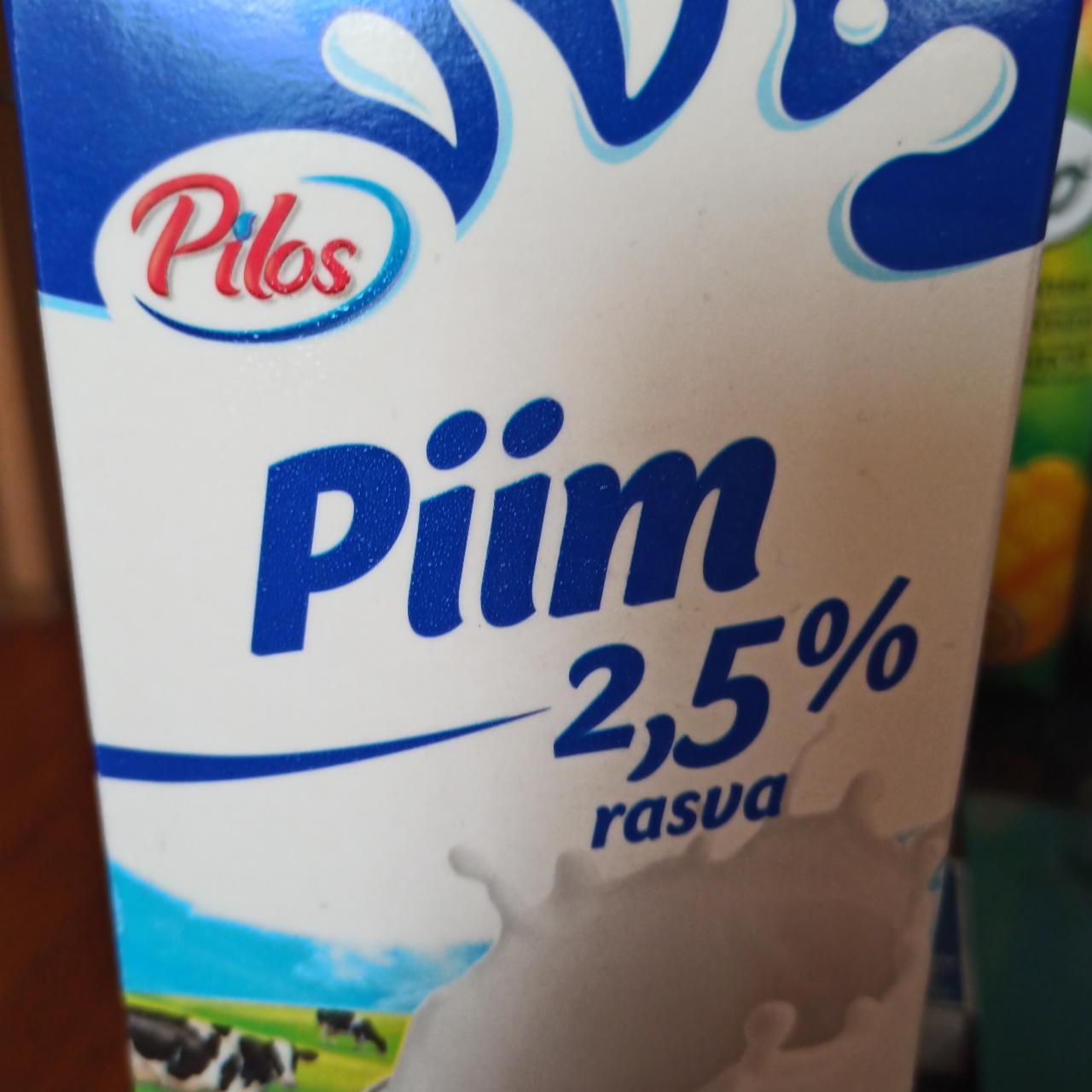 Фото - Piim 2.5% Pilos