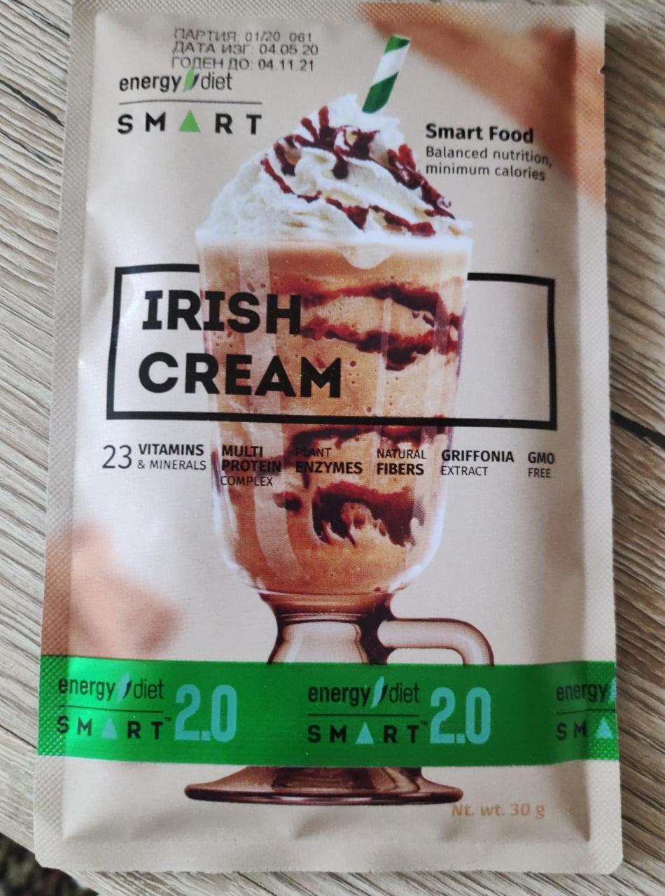 Фото - Коктейль irish cream Smart Food Energy Diet Smart