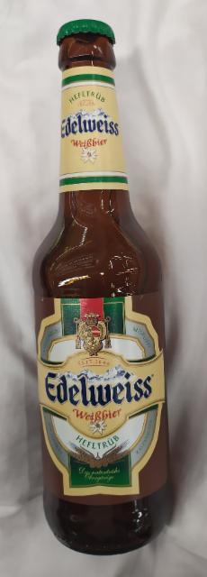 Фото - пиво светлое пшеничное невильтрованное Edelweiss (Эдельвейс)
