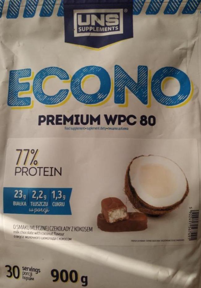 Фото - Сывороточный протеин Econo Premium WPC 80 UNS