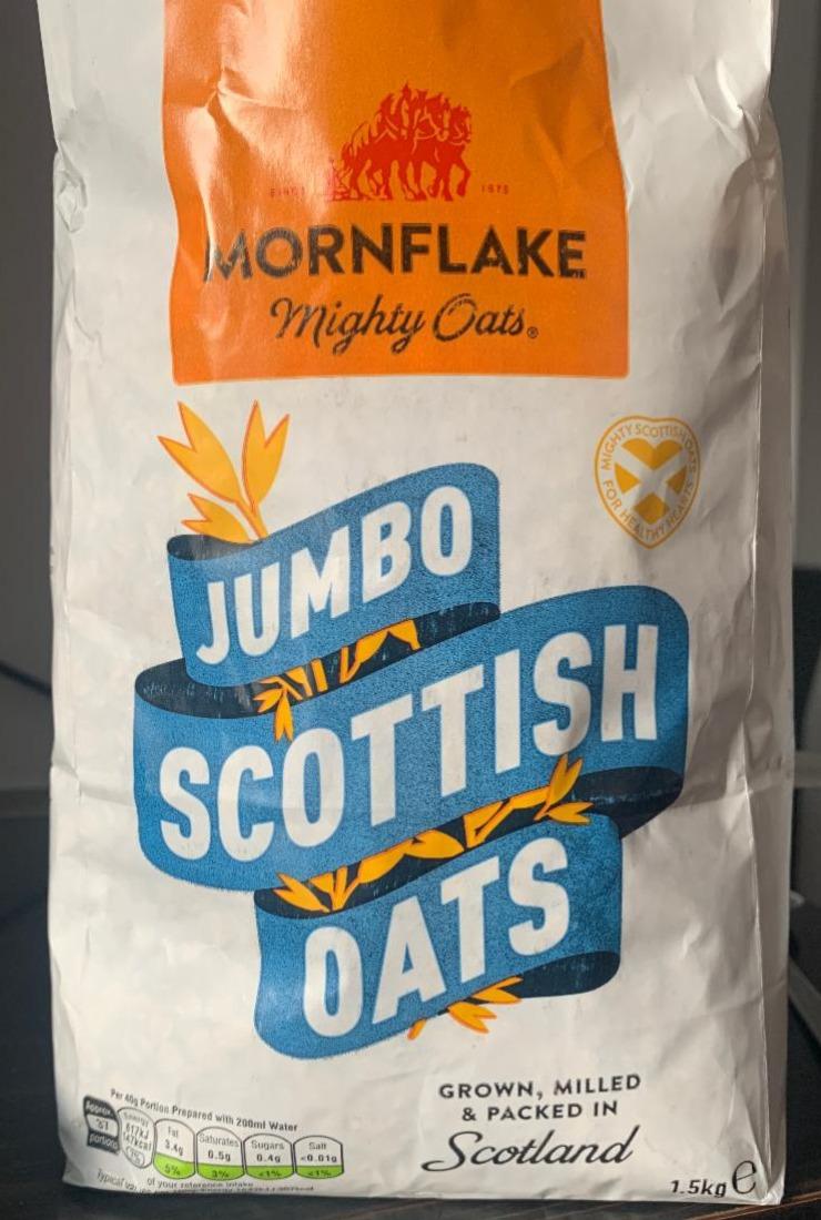 Фото - Хлопья jumbo Scottish oats Mornflake