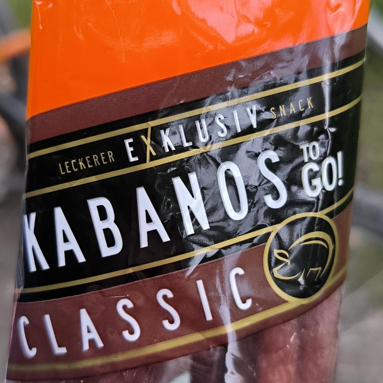Фото - Kabanossi exclusive Classic Snack!T