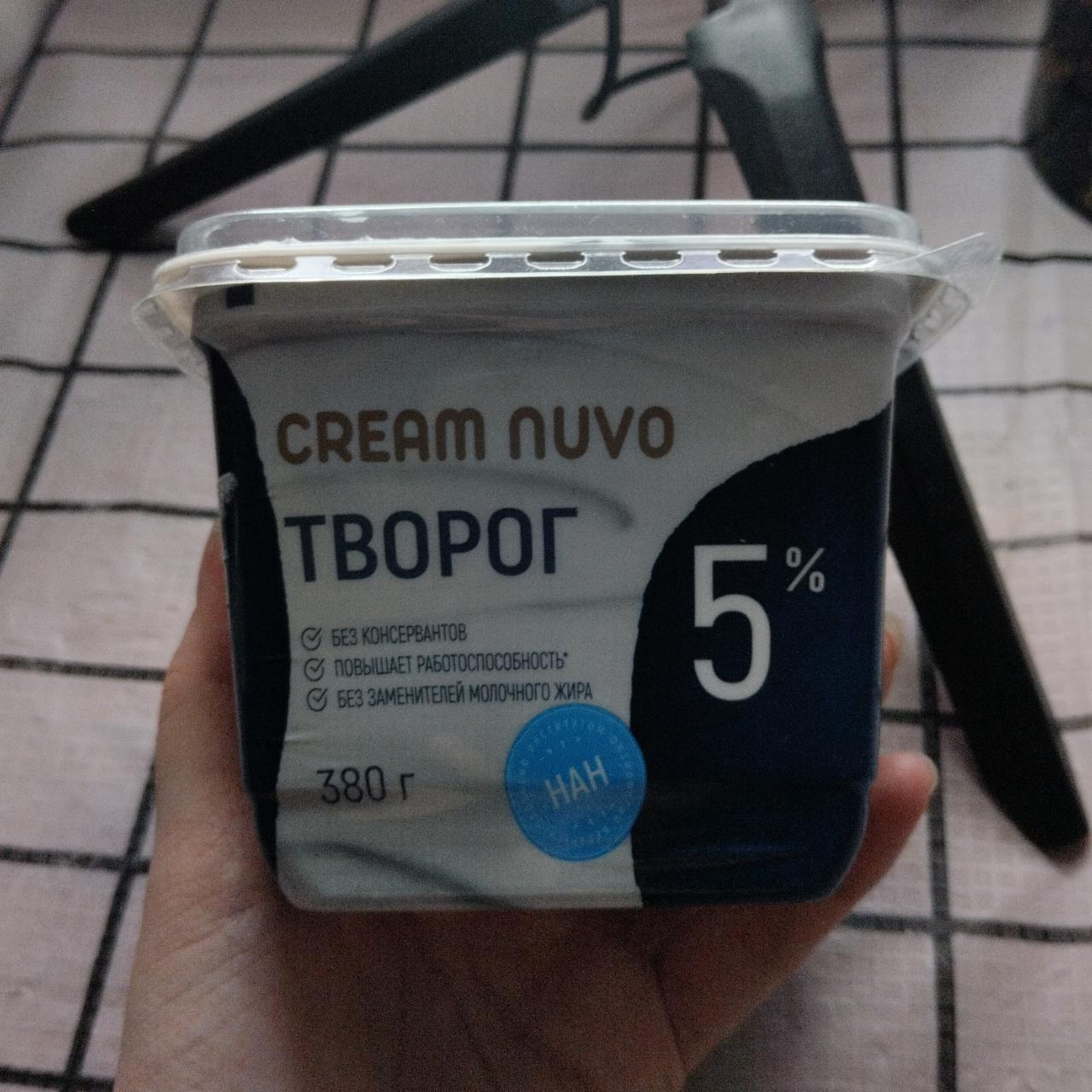 Фото - Творог сливочный 5% Cream Nuvo