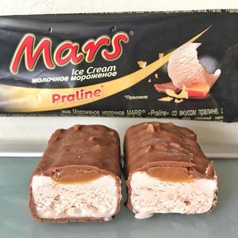 Фото - 'Марс' Mars мороженое батончик пралине