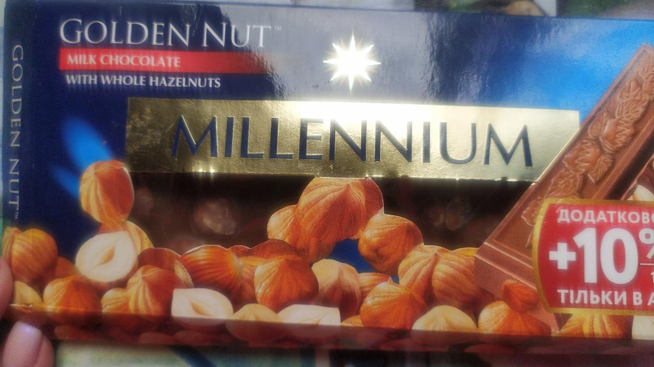 Фото - Шоколад с орехом Миллениум Millennium