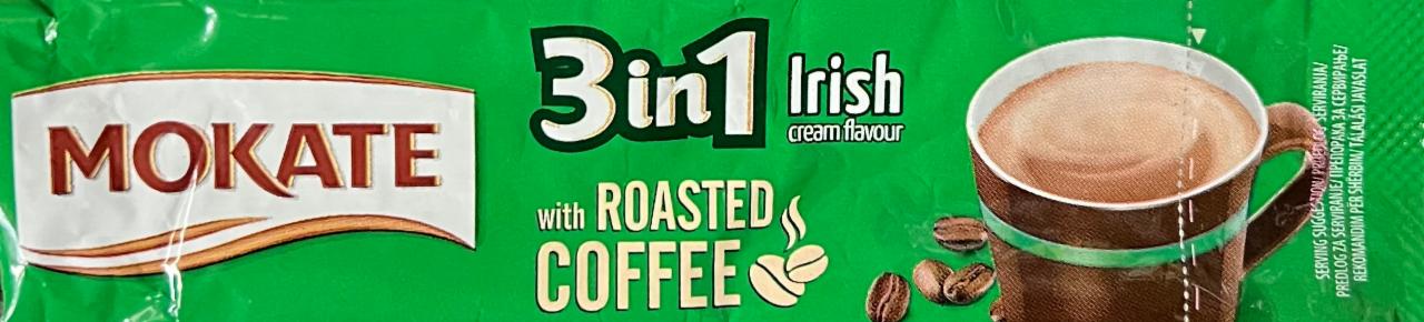 Фото - Кофе 3 v 1 Coffee Irish cream Mokate