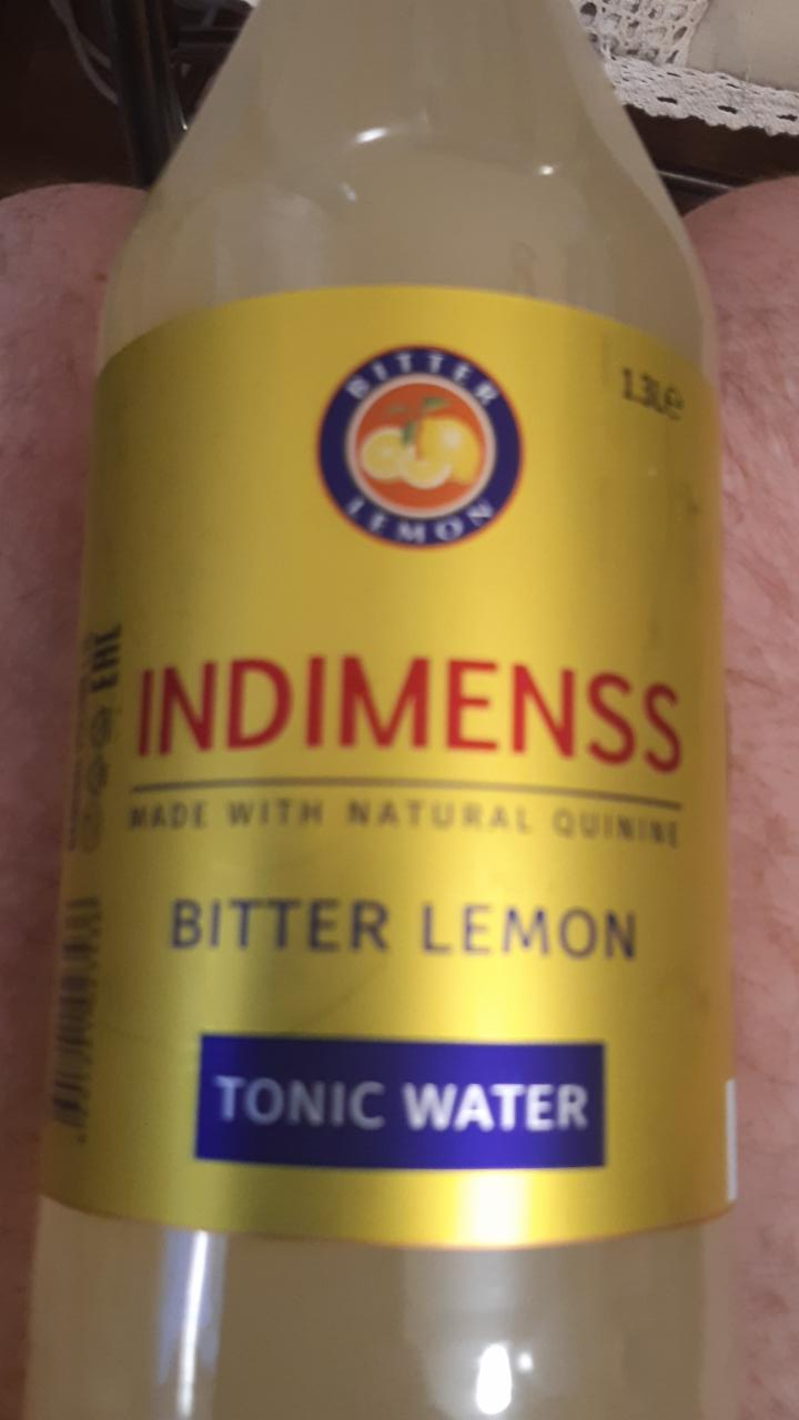 Фото - напиток безалкогольный сильногазированный bitter lemon Indimenss