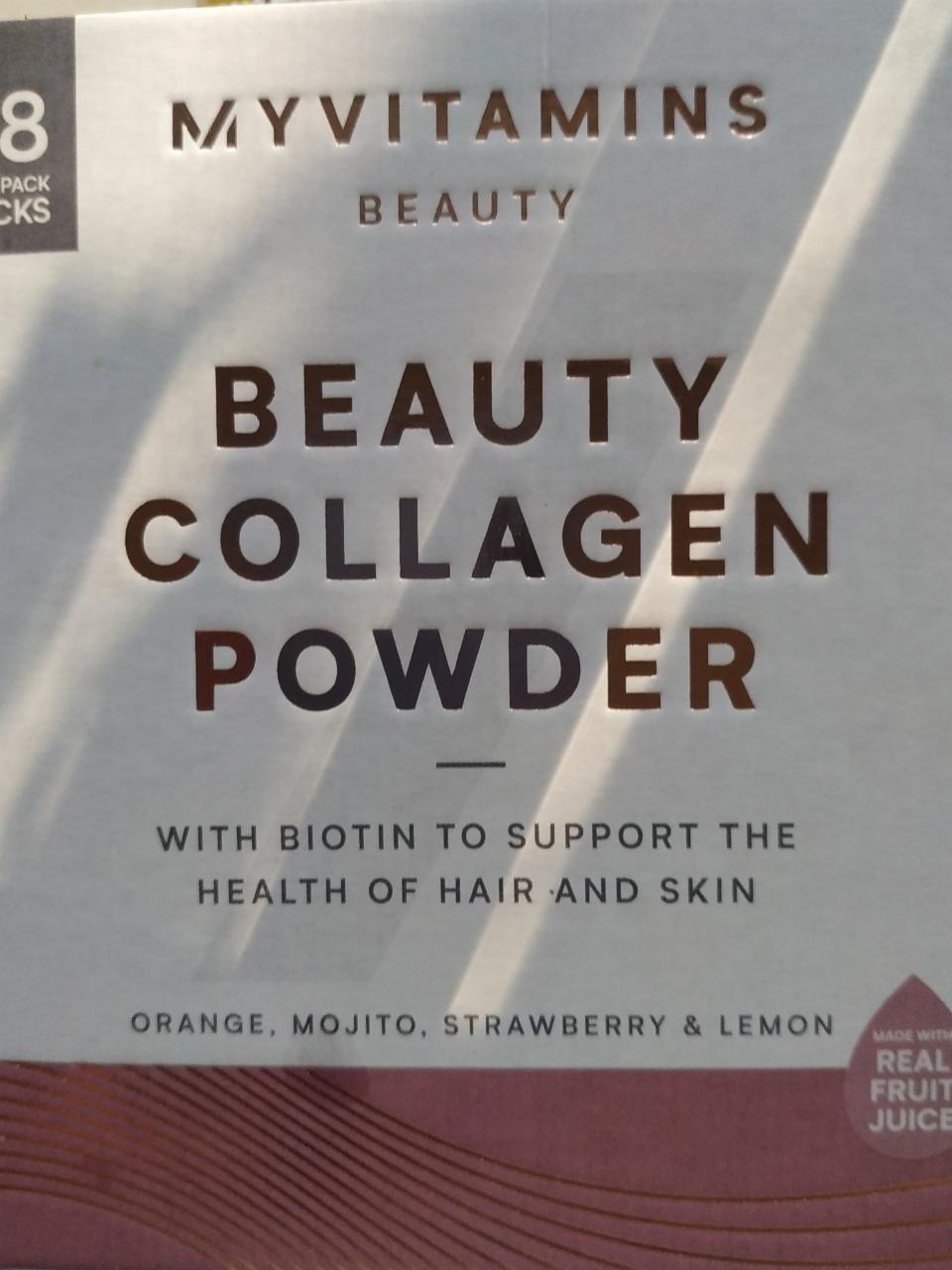 Фото - Коллаген Beauty Collagen Powder Myvitamins