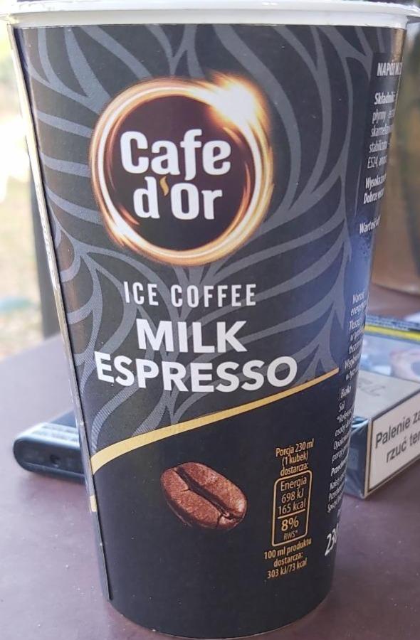 Фото - Напиток молочно-кофейный Espresso Cafe d'or