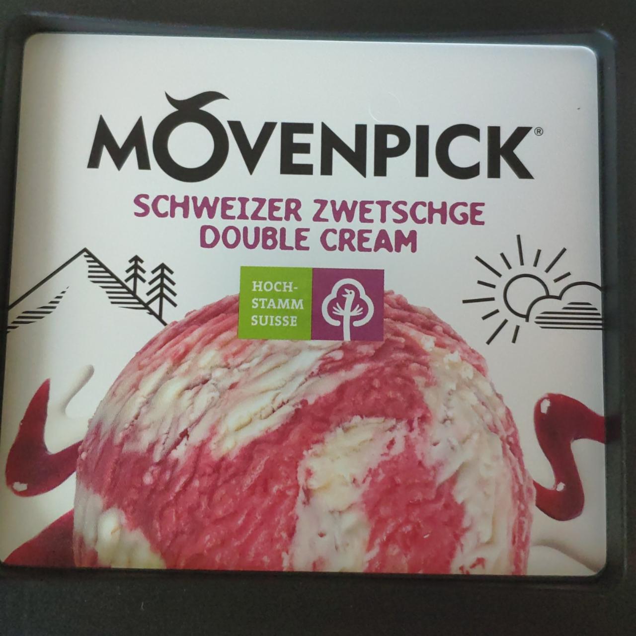 Фото - Мороженое Мовенпик Швейцарская слива и Сливки Schweizer Zwetschge Double Cream Movenpick
