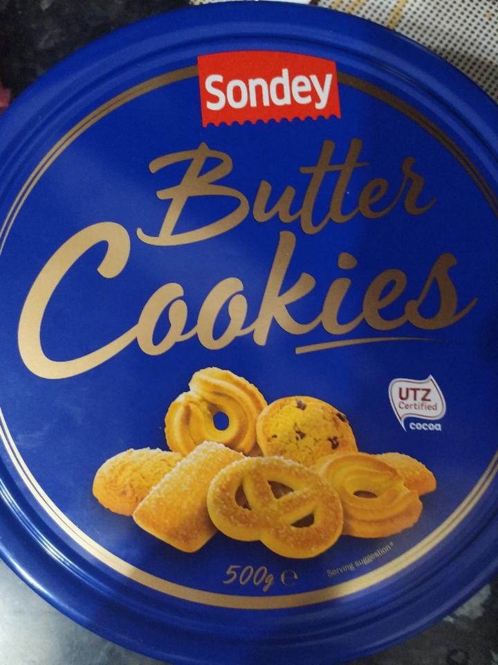 Фото - Сливочное печенье Butter Cookies Sondey