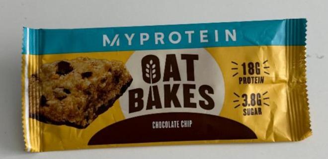 Фото - Oat bakes Chocolate chip MyProtein