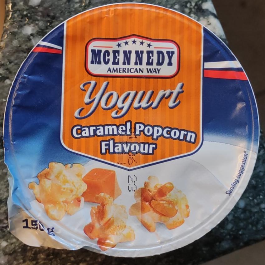 Фото - Yogurt Flavour Caramel Popcorn McEnnedy American Way